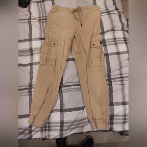 Wesc Khaki Cargo Jogger Pants